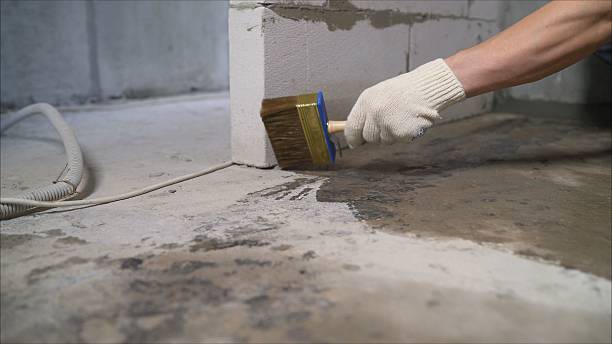 Crawl space vapor barrier installation in Highlands, NC